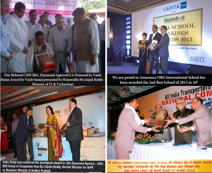 Awards and Recognition - Agarwal Packers and Movers DRS Group